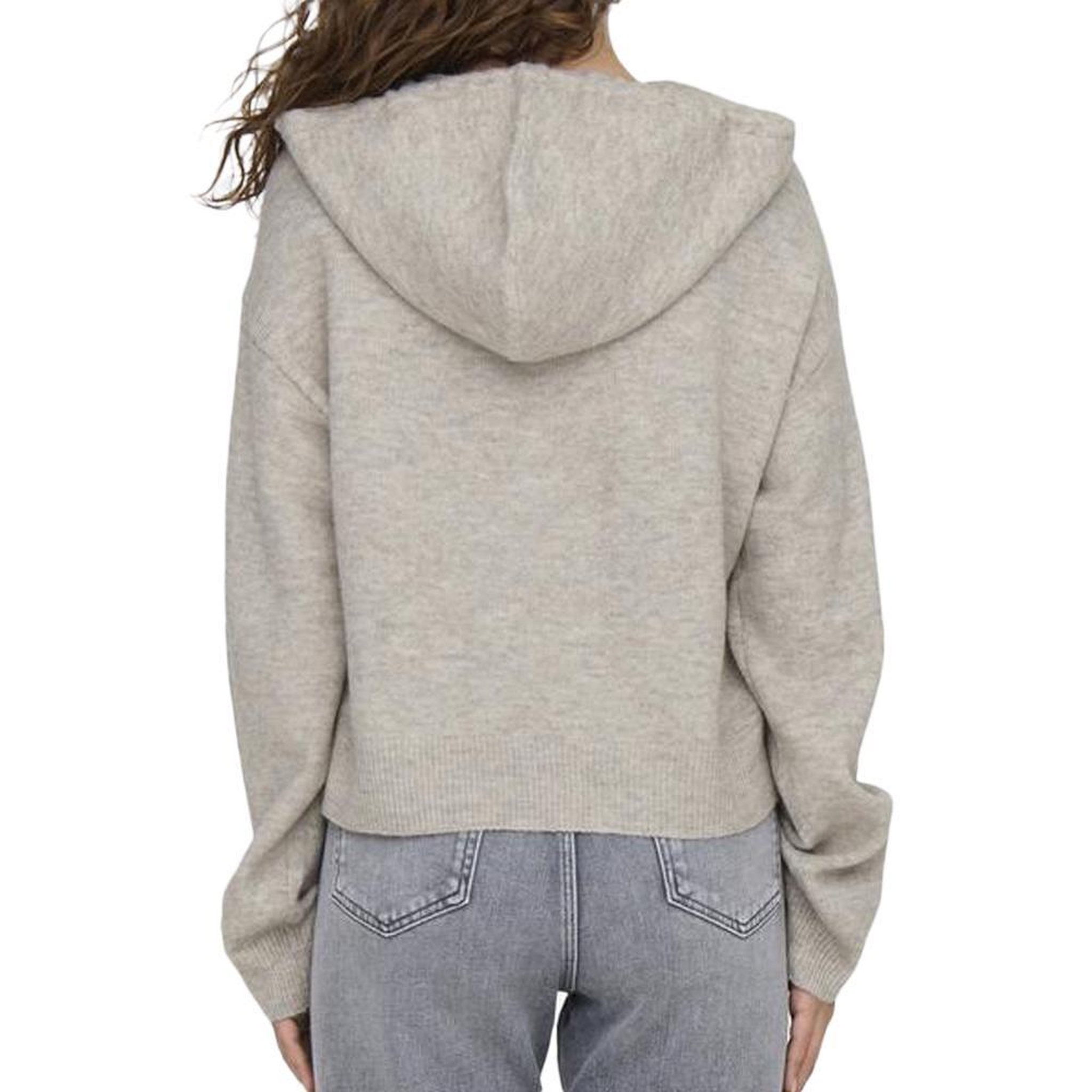 Voir la diapositive 2 : JACQUELINE DE YONG Pull Sweat à capuche  Femme JDY Life