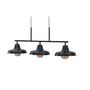 Voir la diapositive 2 : Paris Prix Suspension Design 3 Lampes  Stoten  112cm Noir