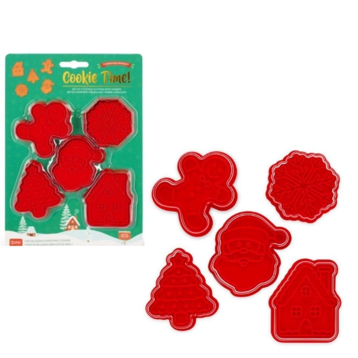 LEGAMI 5 emporte-pieces cuisine - Noel