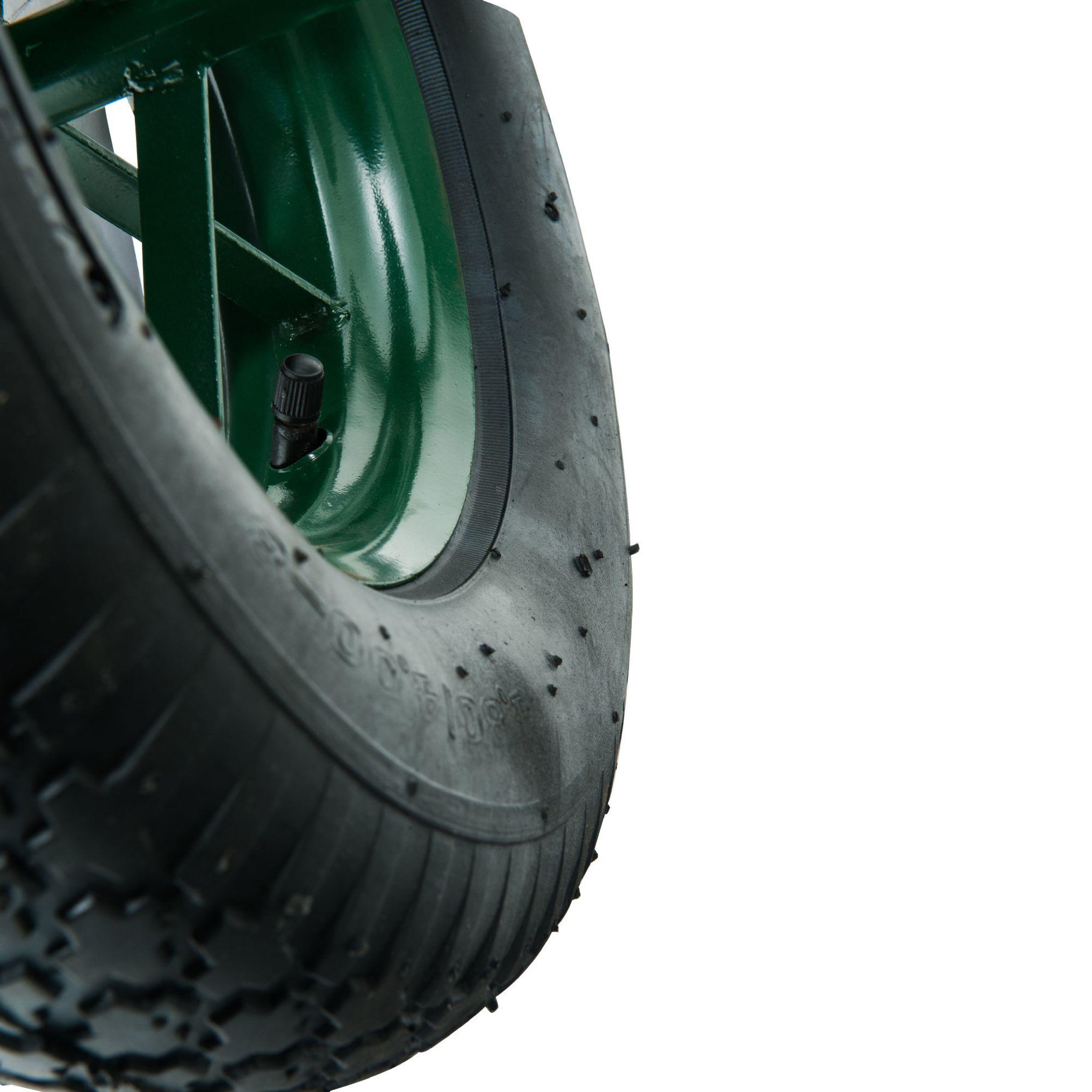 Voir la diapositive 4 : WERKAPRO Roue gonflable 15''  385x95  Axe de 20 mm