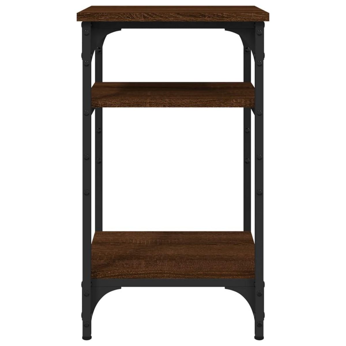 VIDAXL Table d'appoint Chene marron 35x30x60 cm Bois d'ingenierie