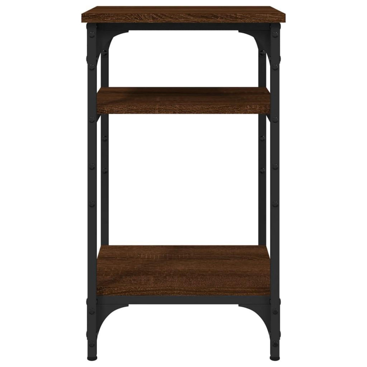 VIDAXL Table d'appoint Chene marron 35x30x60 cm Bois d'ingenierie