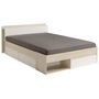 Voir la diapositive 4 : Lit double adulte 160x200 cm avec rangements BOOST