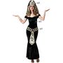 Voir la diapositive 2 : ATOSA Déguisement Egyptienne - Noir - Femme - M/L