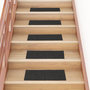 Voir la diapositive 1 : VIDAXL Tapis d'escalier autocollants rectangulaire 15 pcs 60x25 cm