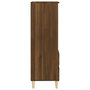 Voir la diapositive 5 : VIDAXL Buffet haut Chene marron 40x36x110 cm Bois d'ingenierie