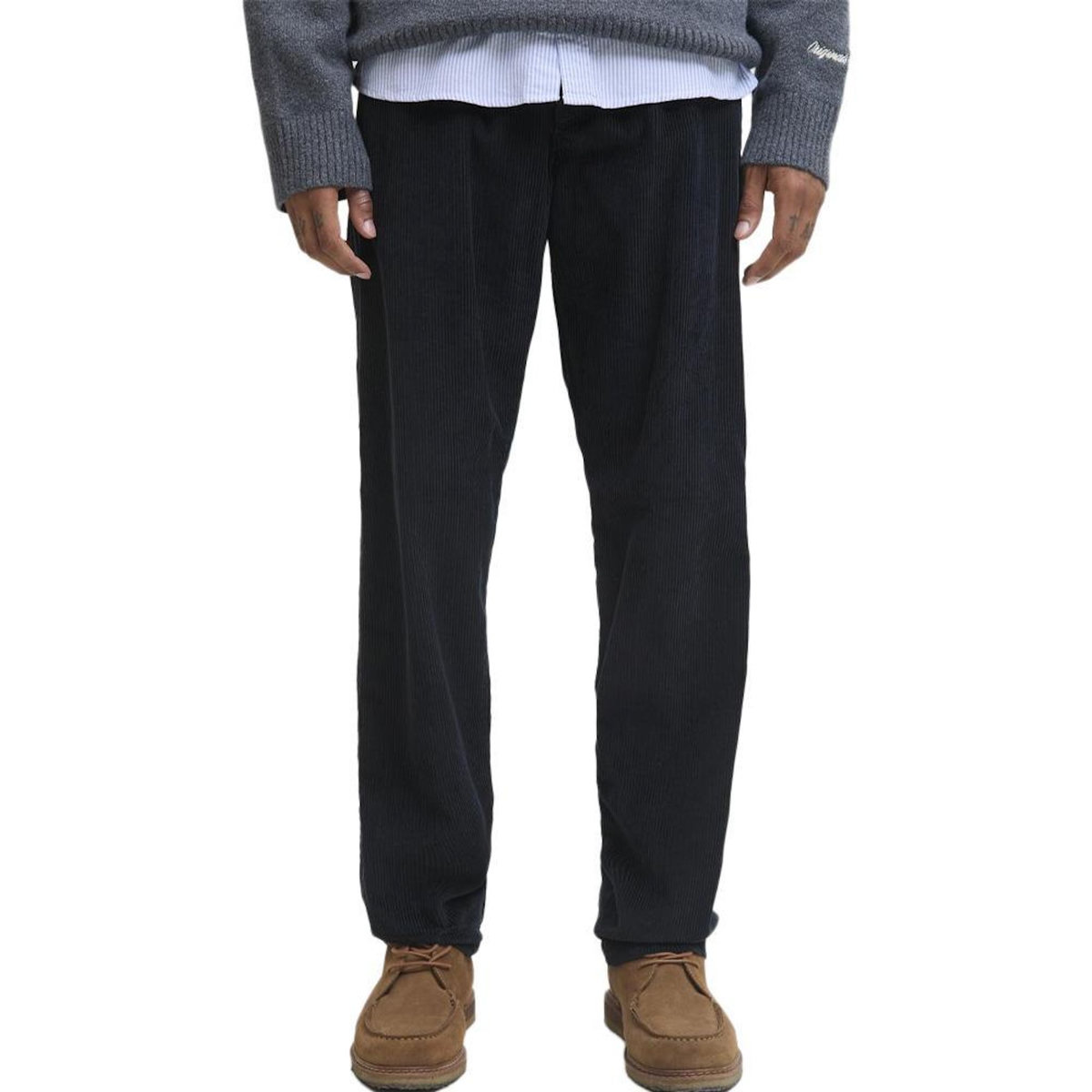 Jack & Jones Pantalon Velours Marine Homme Jack & Jones Corduroy