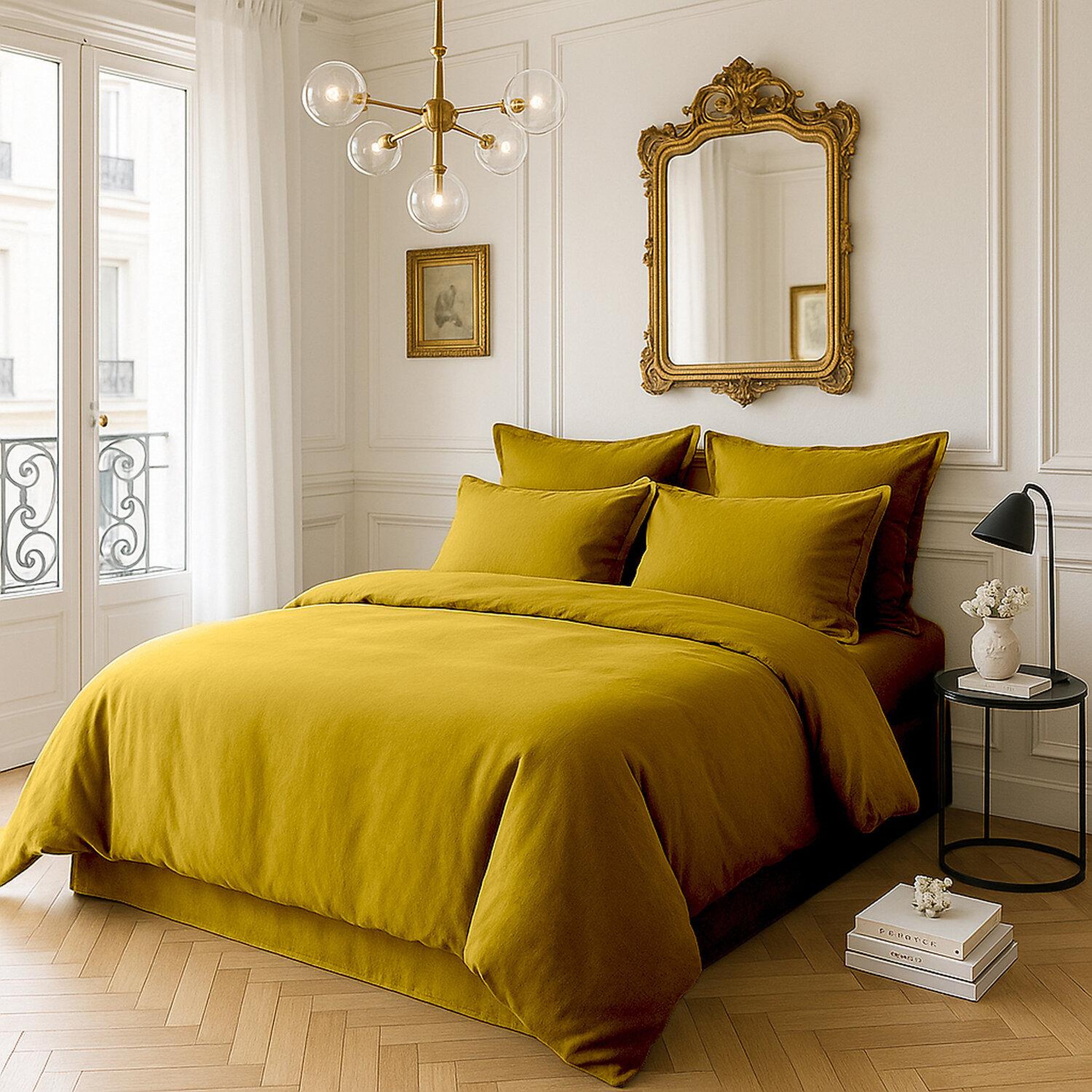 Voir la diapositive 3 : BATON ROUGE Taie d'oreiller 100% satin de coton 105 fils