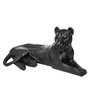 Voir la diapositive 1 : ATMOSPHERA Statuette Déco  Léopard Couché  80cm Noir