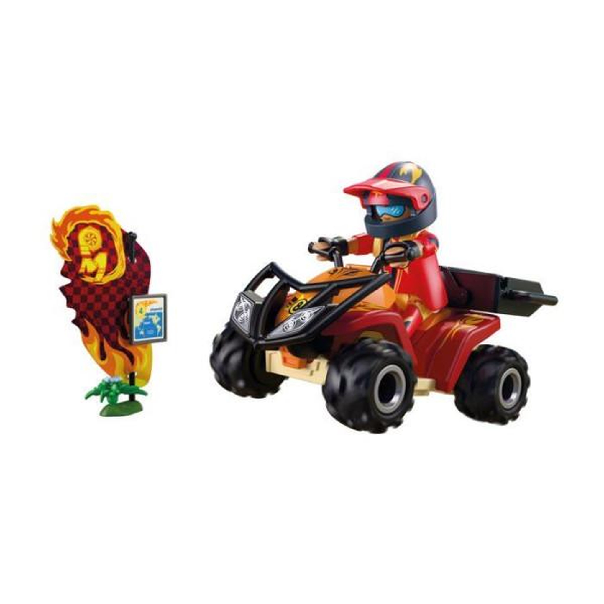Voir la diapositive 3 : PLAYMOBIL Playmobil 72064 Quad tout-terrain