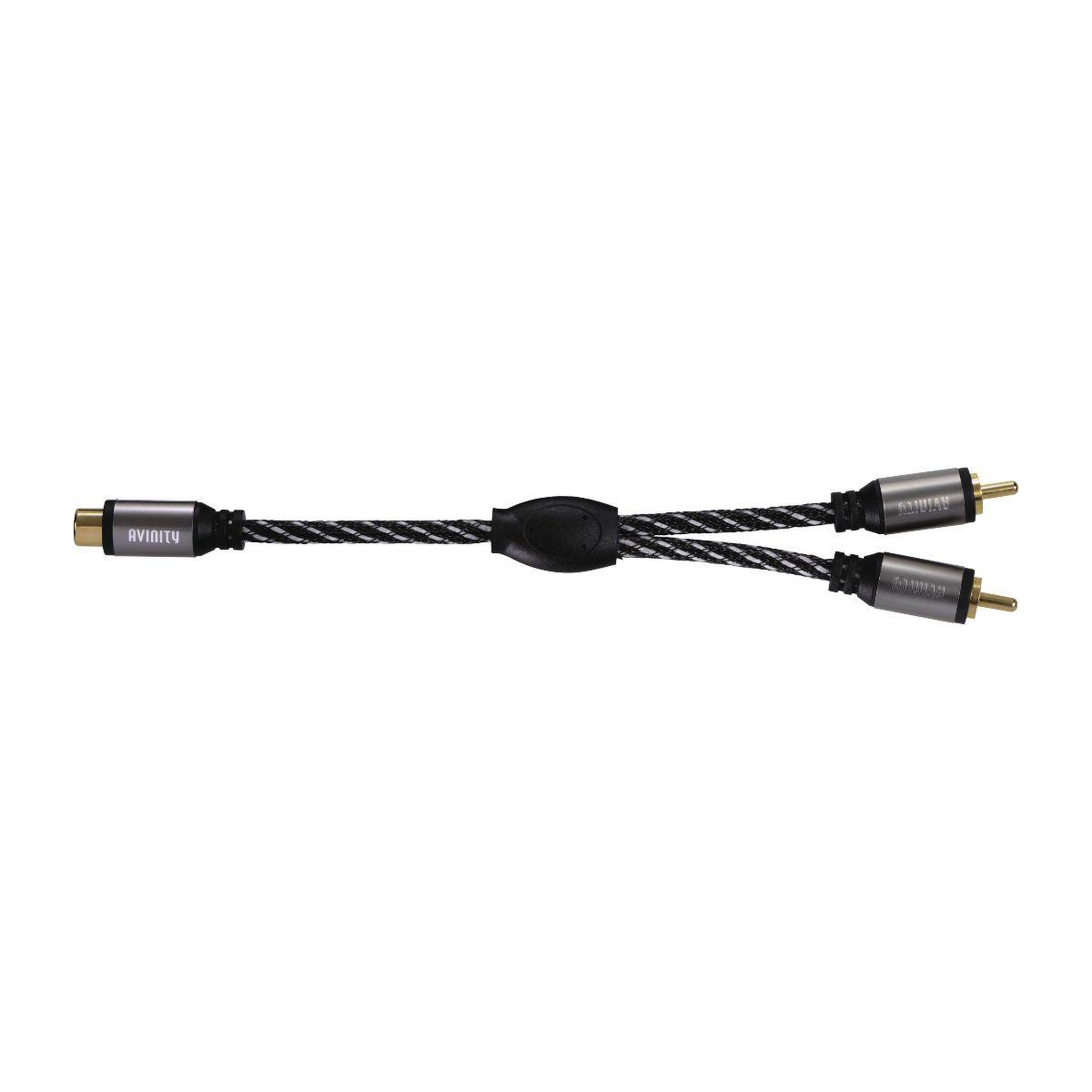 Voir la diapositive 3 : AVINITY Câble subwoofer subwoofer + adaptateur rca