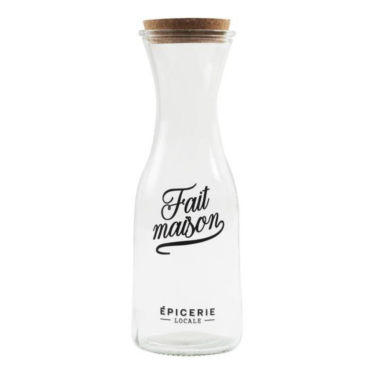 Paris Prix Carafe en Verre Design  Brooklyn  1L Transparent