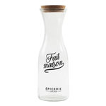 Paris Prix Carafe en Verre Design  Brooklyn  1L Transparent