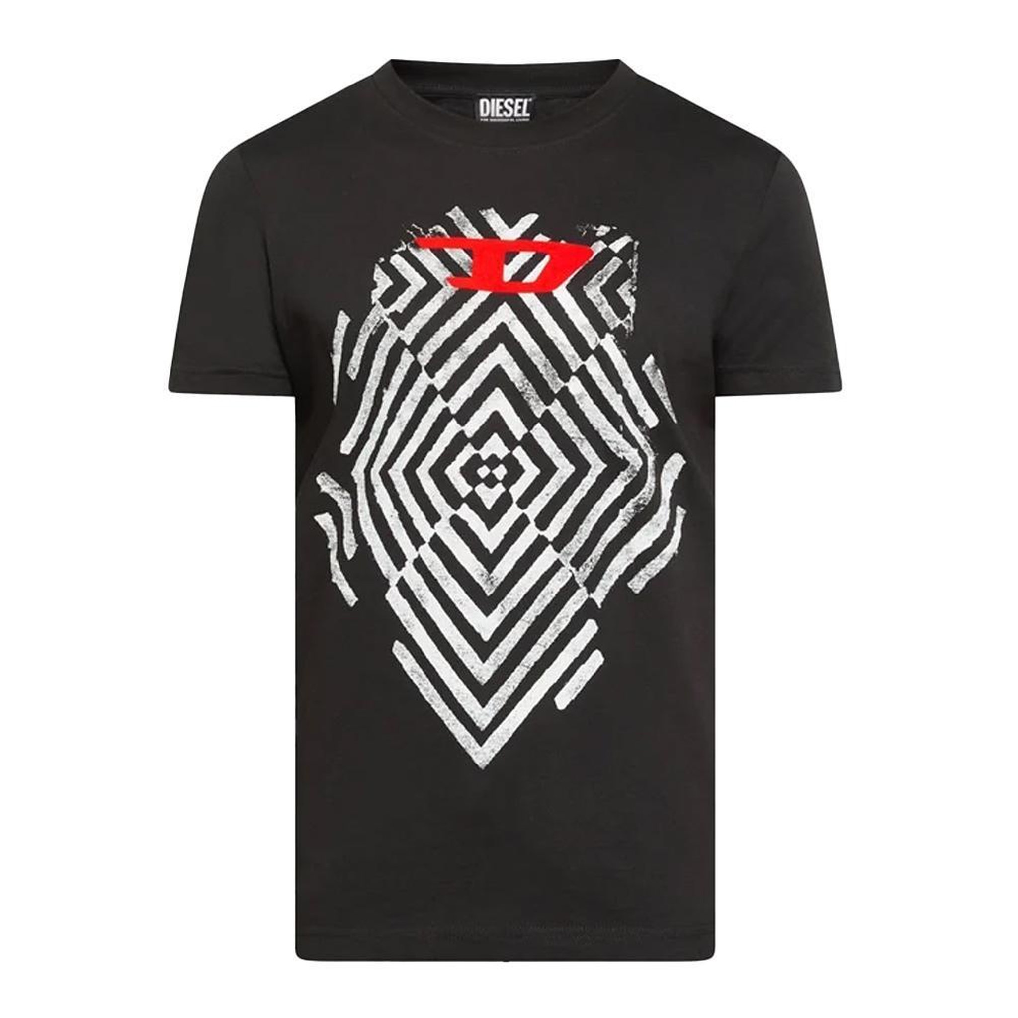 DIESEL T Shirt  Homme Diesel Diegor A18995. Coloris disponibles : Noir