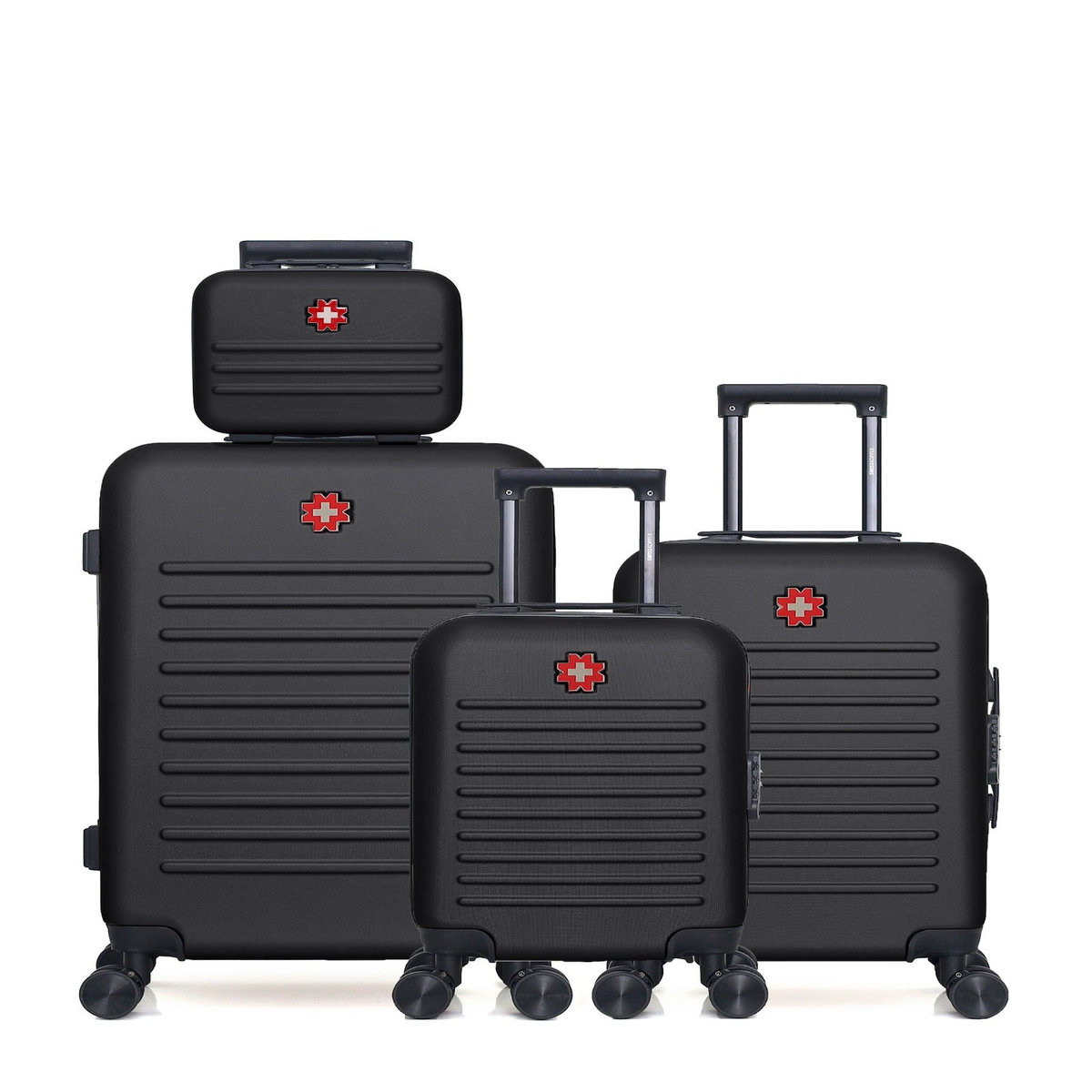 SWISS KOPPER SWISS KOPPER - Lot de 4 - Valises weekend, cabine, cabine XXS et vanity WIL