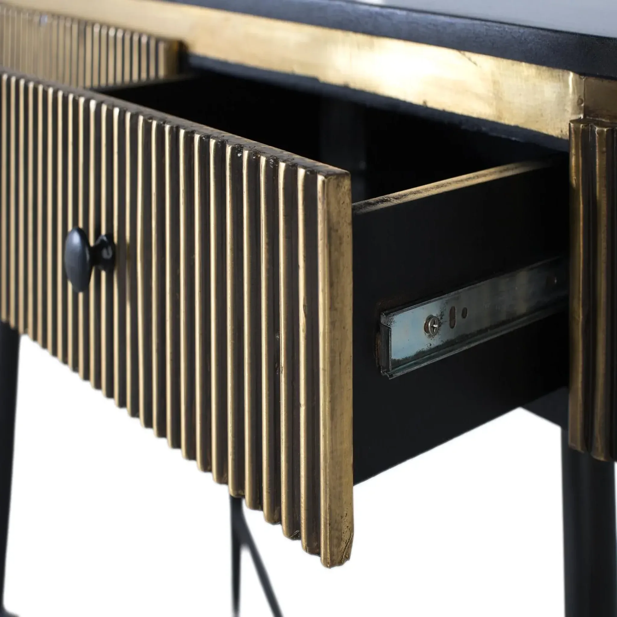 Voir la diapositive 3 : GINER Y COLOMER SL Console en bois 120 cm style classique moderne