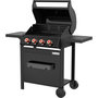 Voir la diapositive 2 : BRASERO Barbecue à gaz 4 brûleurs easy clean SPRING
