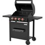 Voir la diapositive 2 : BRASERO Barbecue à gaz 4 brûleurs easy clean SPRING