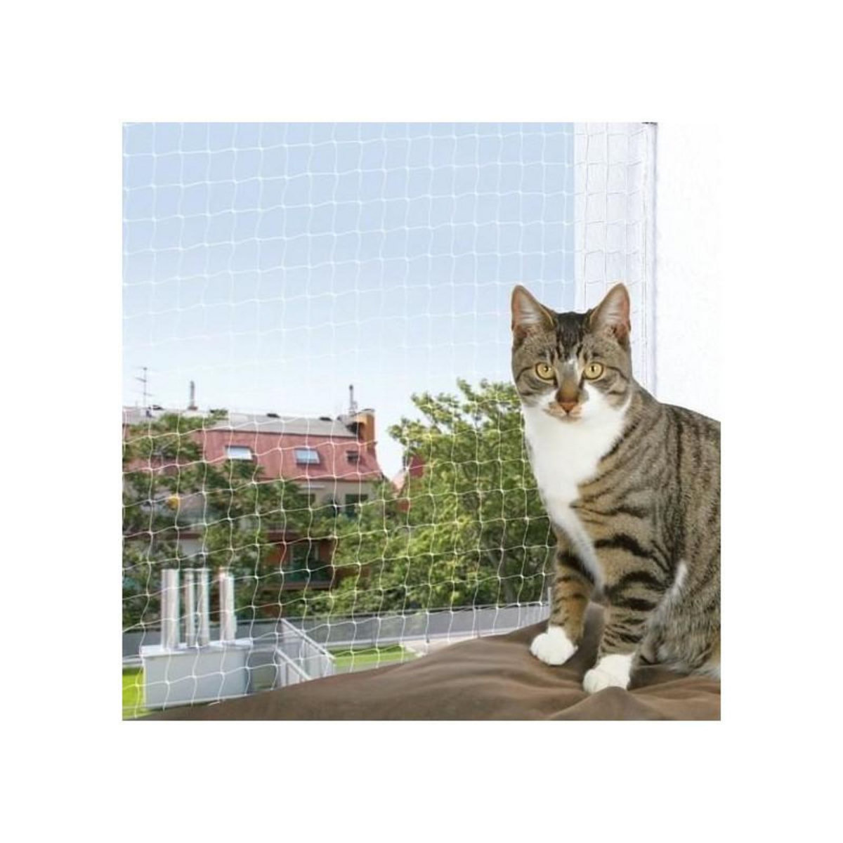 Trixie TRIXIE Filet de protection chat 6x3 m transparent