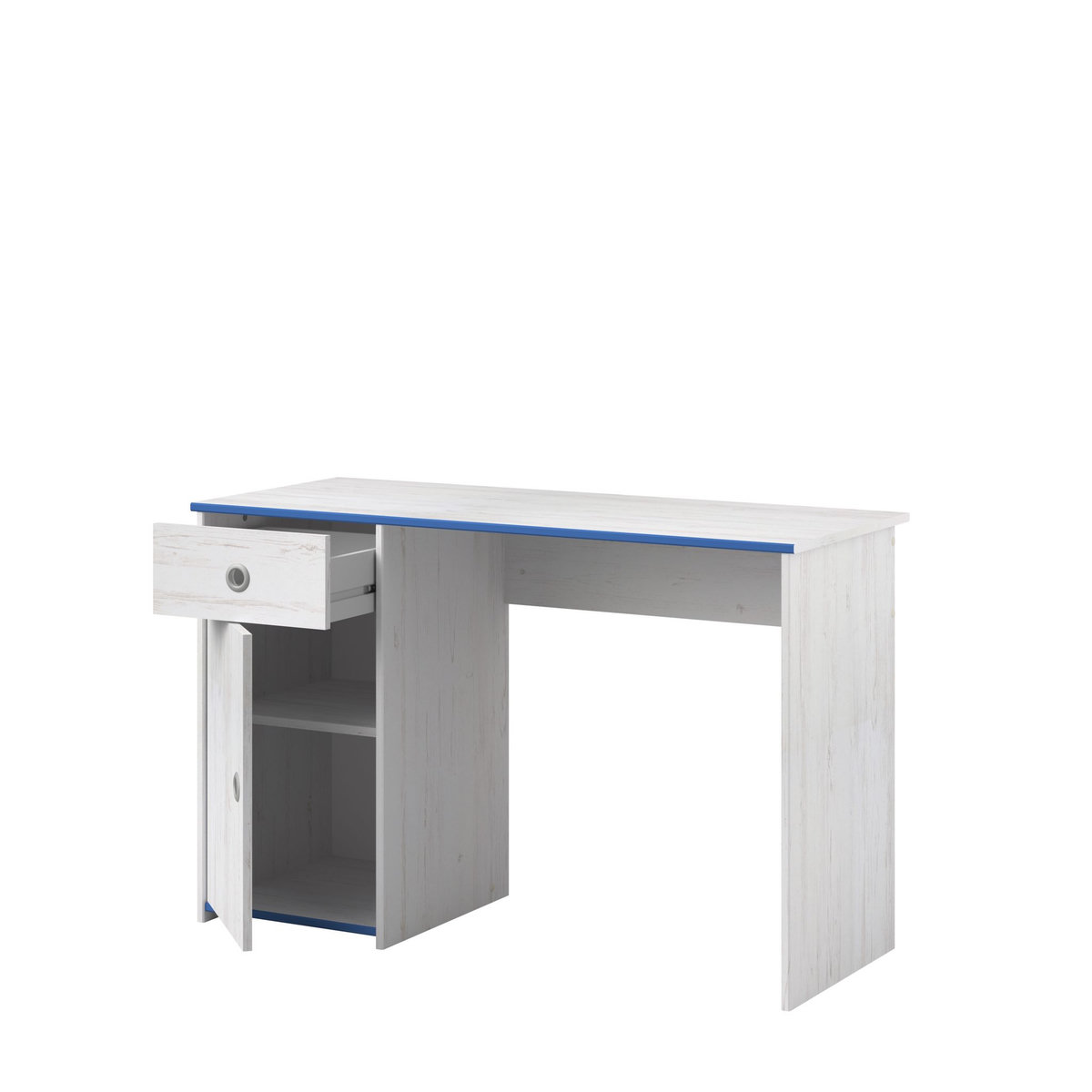 Bureau enfant 1 tiroir 2 niches L121cm REVERSO