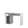 Voir la diapositive 7 : Bureau enfant 1 tiroir 2 niches L121cm REVERSO