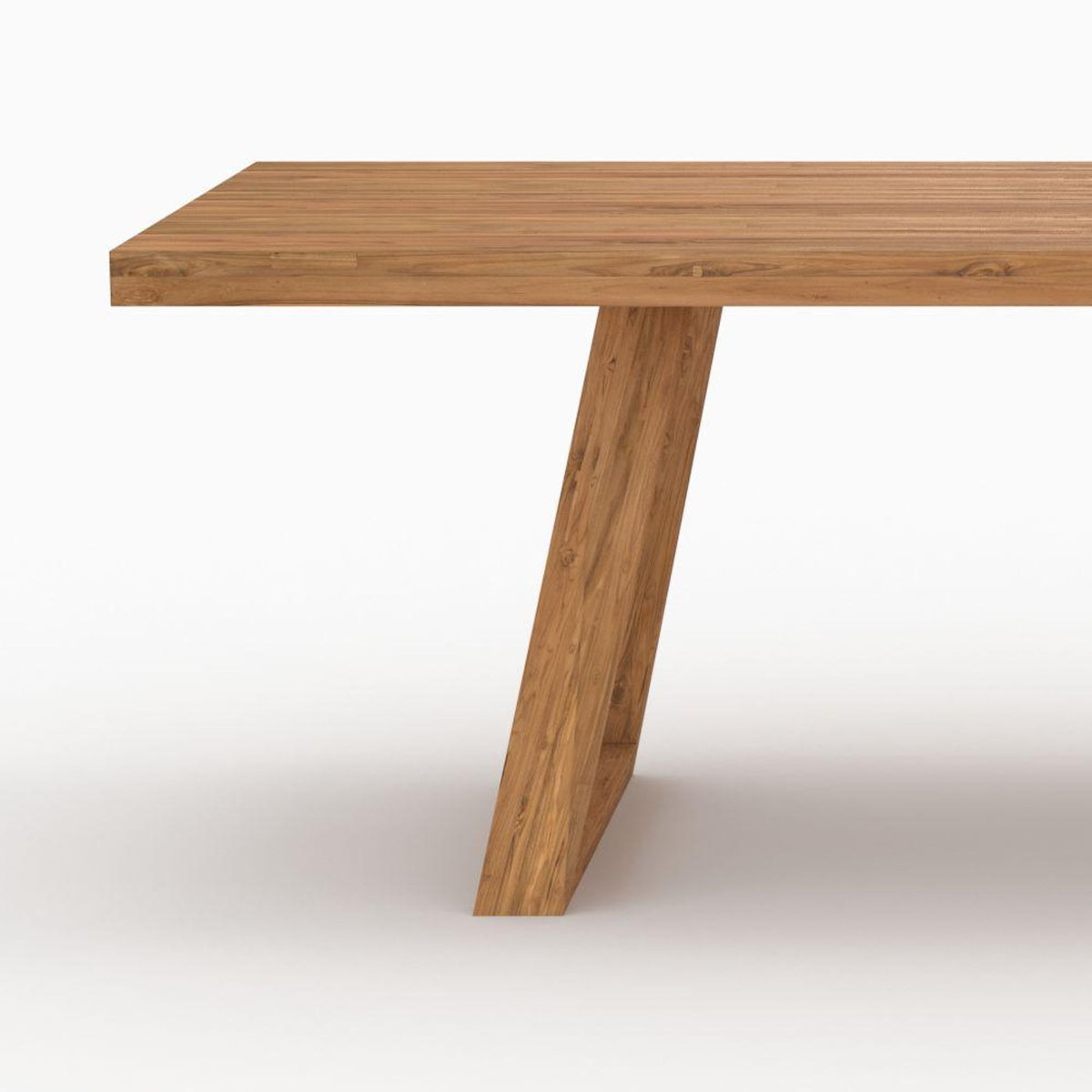 Rendez vous déco Table et bancs de jardin 10 personnes en bois-Luma