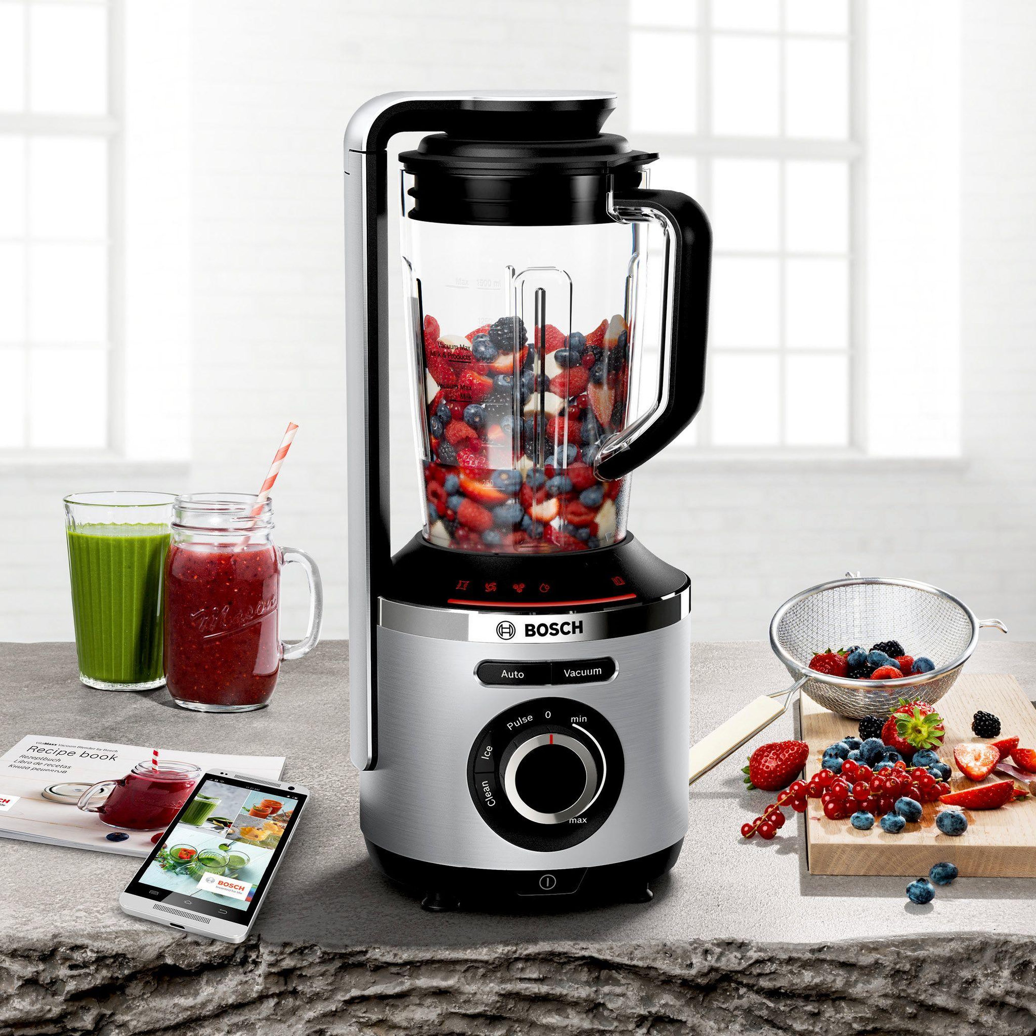 Voir la diapositive 5 : BOSCH Blender sous-vide 1.5l 1000w silver - mmbv622m