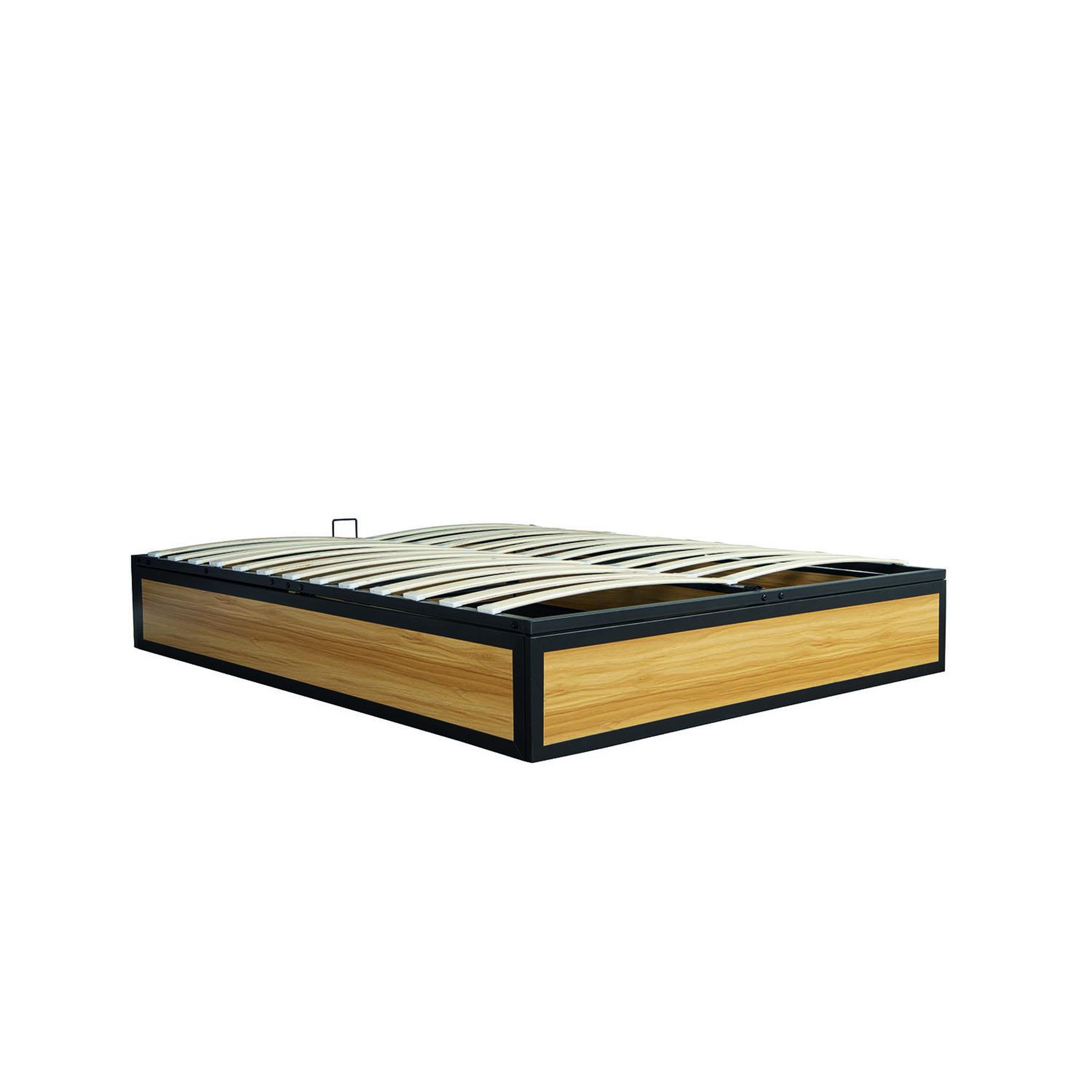 CONCEPT USINE Lit coffre industriel 140 x 190 cm JERSEY