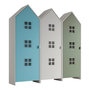 Voir la diapositive 1 : Paris Prix Pack - 3 Armoires Enfant  Casami Bruges  171cm Bleu, Blanc & Vert