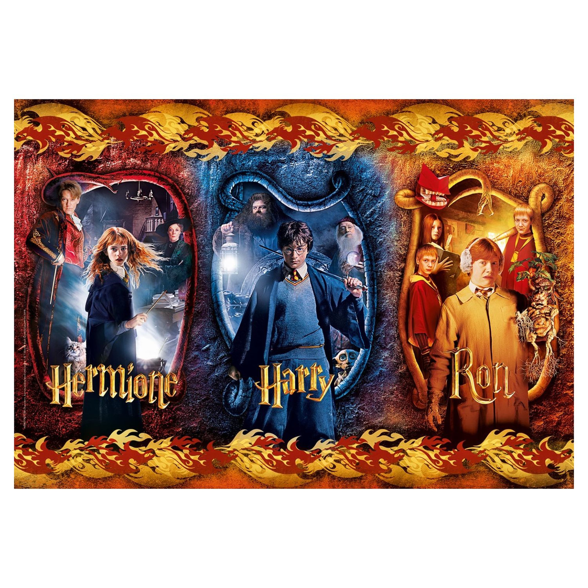 Voir la diapositive 2 : Puzzle 104 pièces Harry Potter 