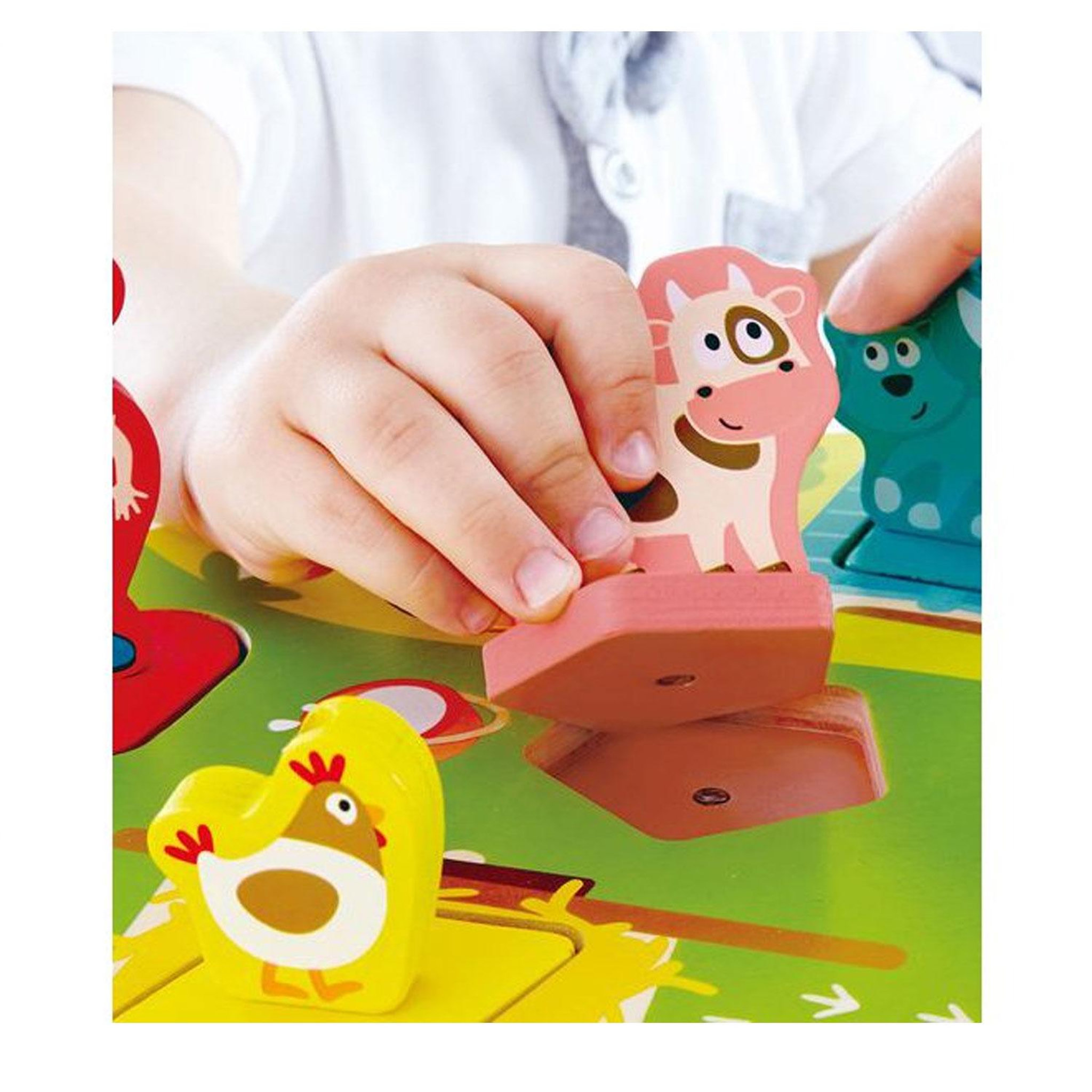 Voir la diapositive 3 : Hape Puzzle Bruits de la ferme