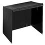 Voir la diapositive 2 : VIDAXL Housses de balancelle 2 pcs 8 œillets 125x90x135/165 cm PE