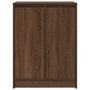 Voir la diapositive 6 : VIDAXL Armoire à chaussures chêne marron 57x34x76 cm bois d ingénierie
