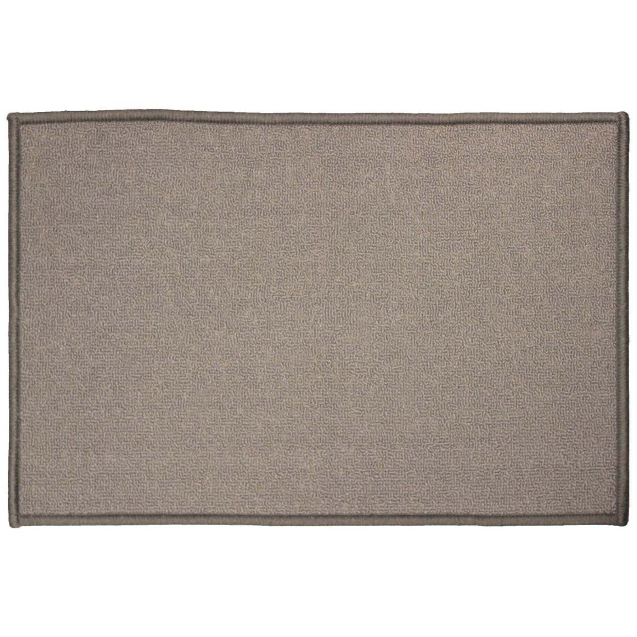 Douceur d'Intérieur Tapis déco rectangulaire  primobis  40x60cm gris