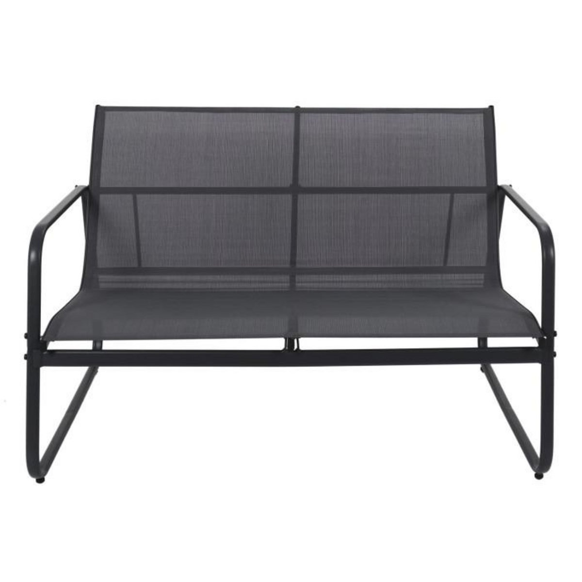 Paris Prix Salon de Jardin 4 Places  Samoa  112cm Gris