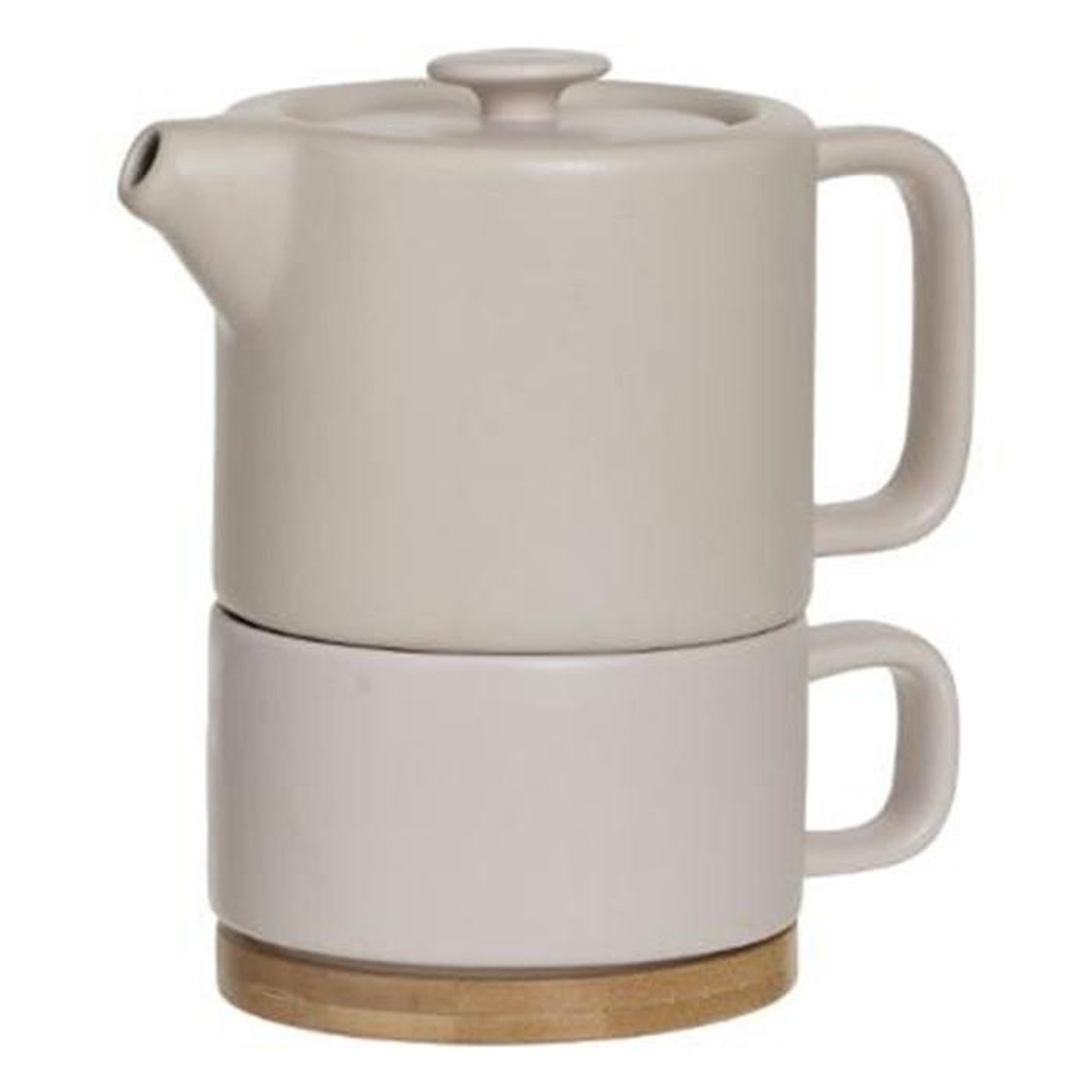 SECRET DE GOURMET Théière avec Tasse  Nature  40cl Rose