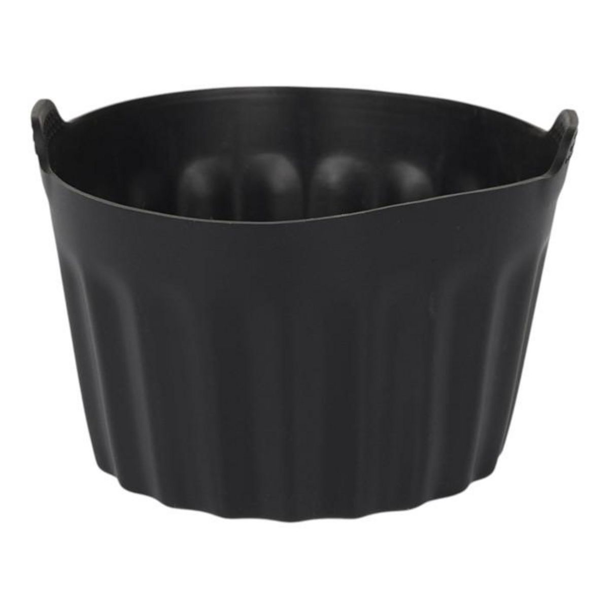 Paris Prix Lot de 3 Moules de Cuisson Rond  Friteuse à Air  8cm Noir