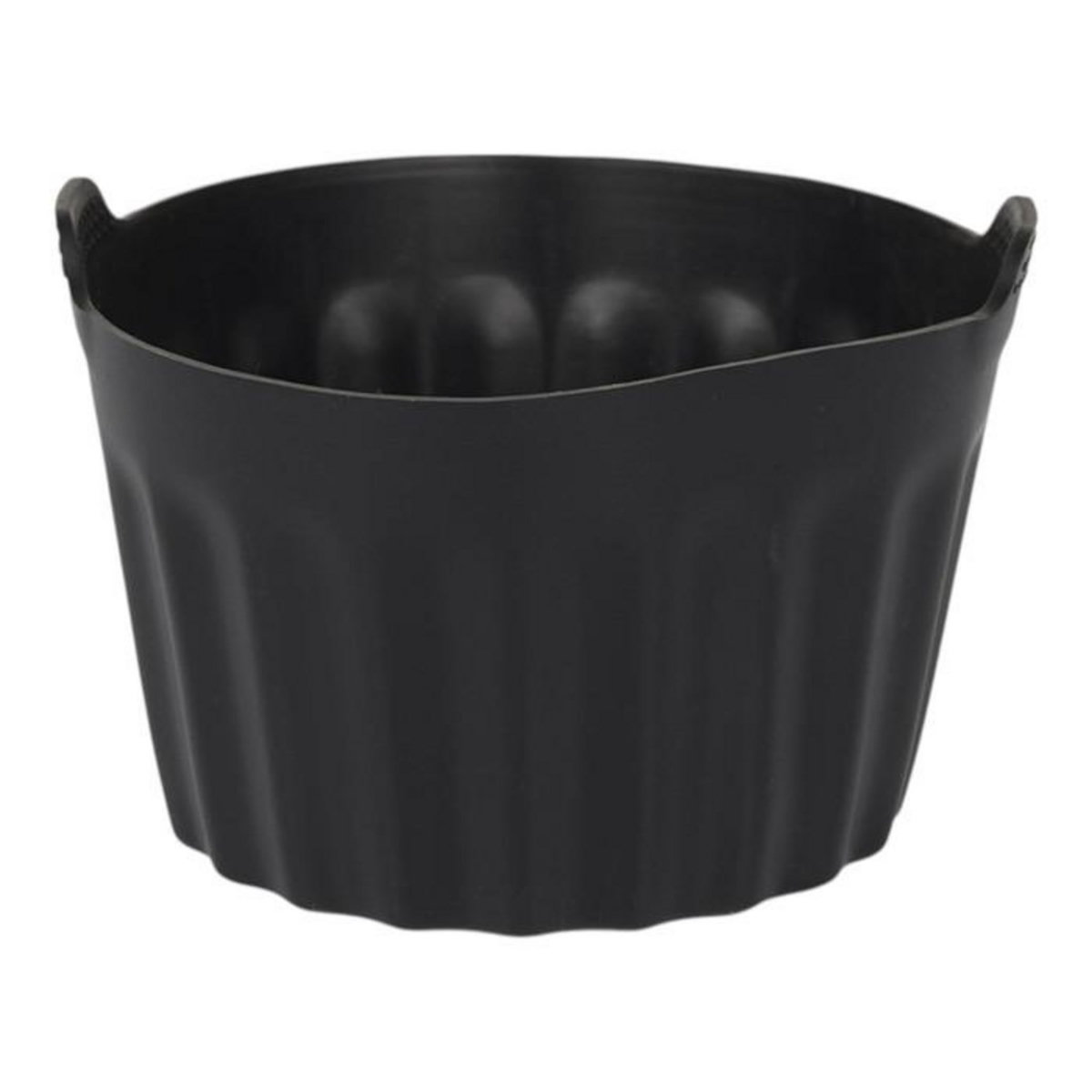 Paris Prix Lot de 3 Moules de Cuisson Rond  Friteuse à Air  8cm Noir