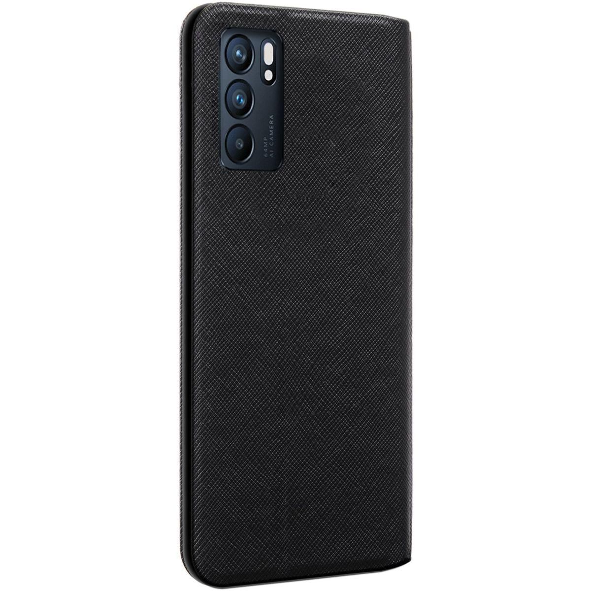 Bigben Connected Etui Oppo Reno 6 Pro stand noir