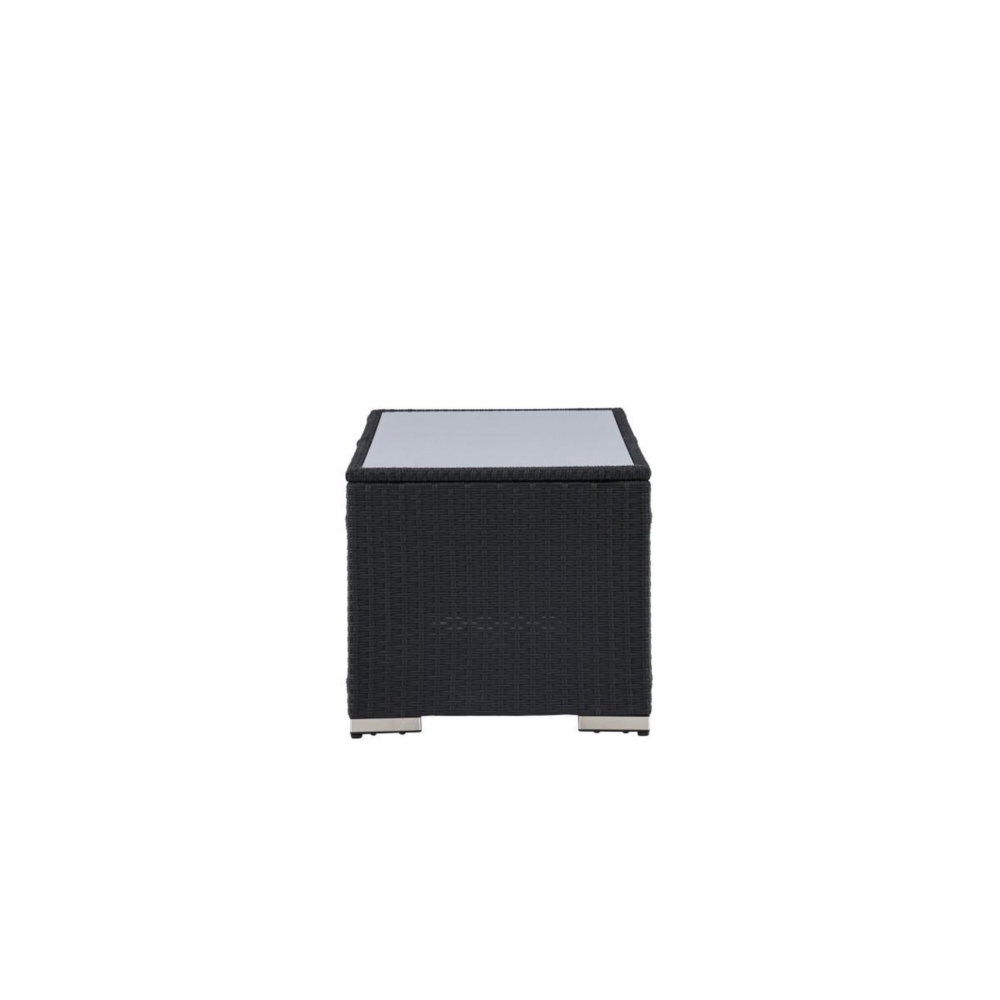 Voir la diapositive 2 : Paris Prix Table basse de jardin  london  120cm noir