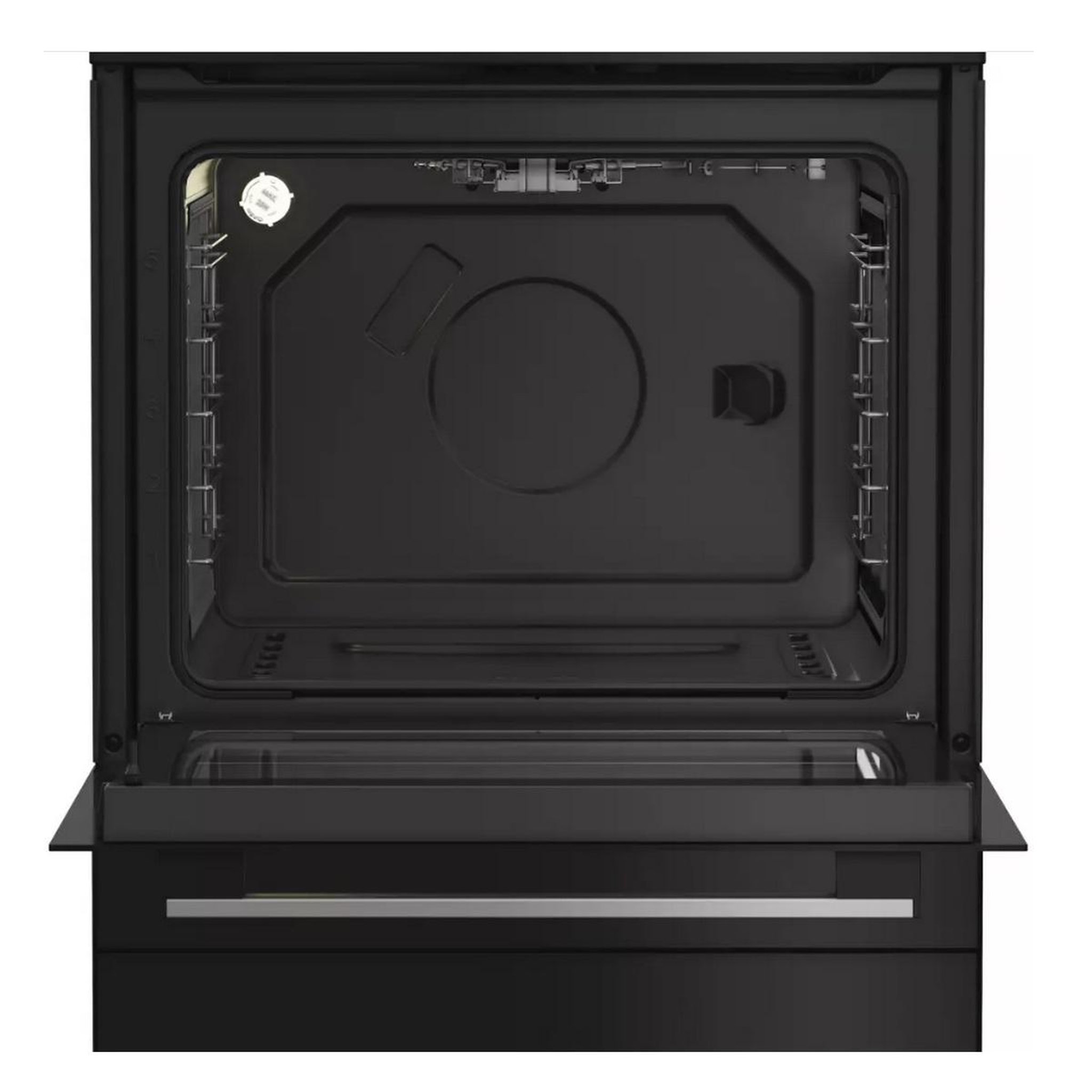 Voir la diapositive 4 : Indesit Cuisinière gaz 69l 4 feux noir - i6ggkcb