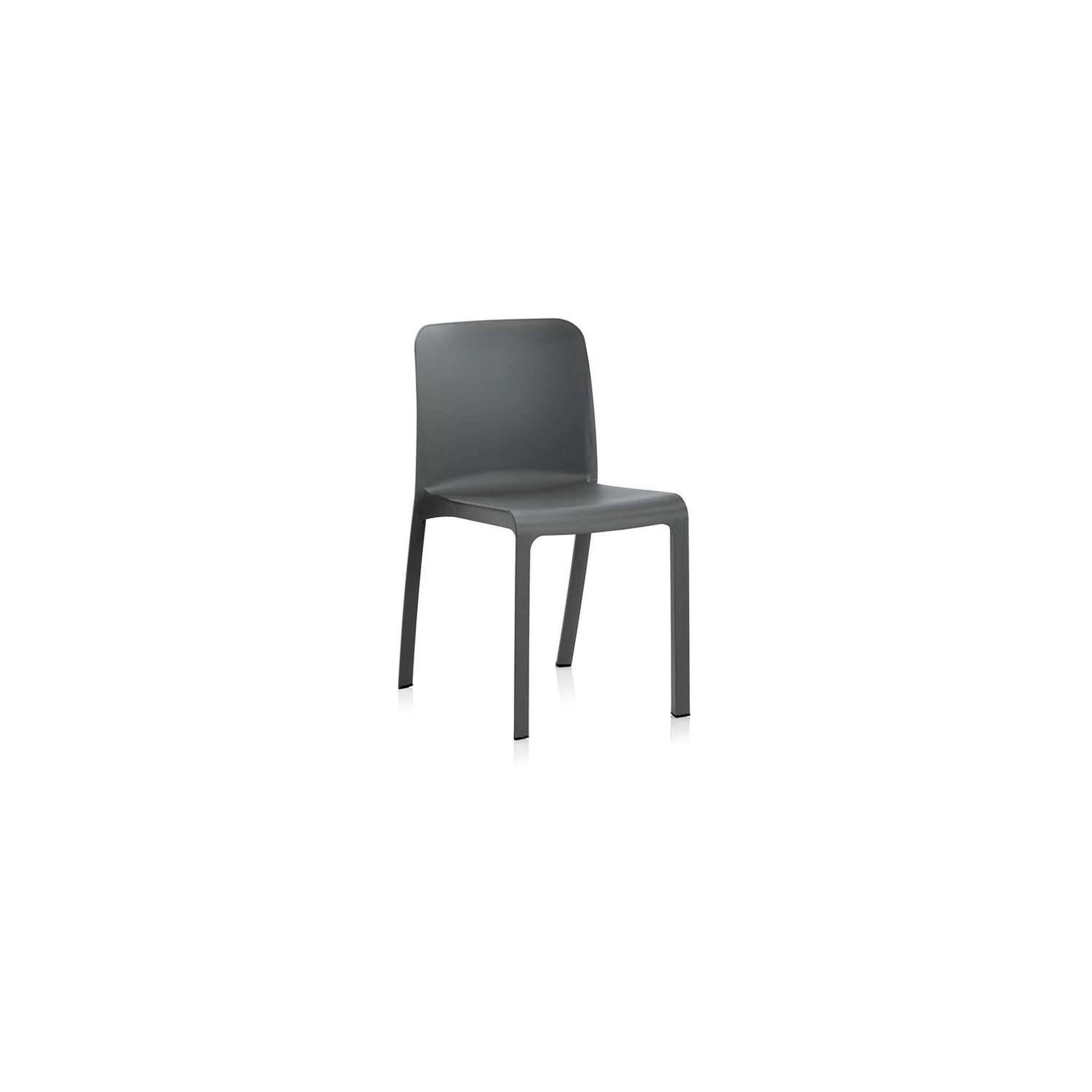 Voir la diapositive 2 : CONCEPT USINE Table extensible et 6 chaises gris anthracite ATLANTIC