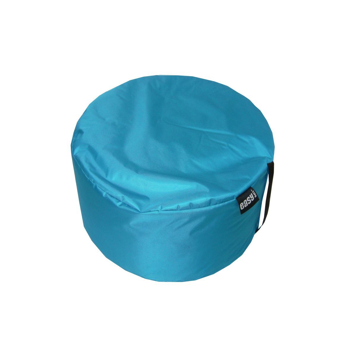 Easy for life Pouf de jardin rond pétrole 480x270cm YOYO