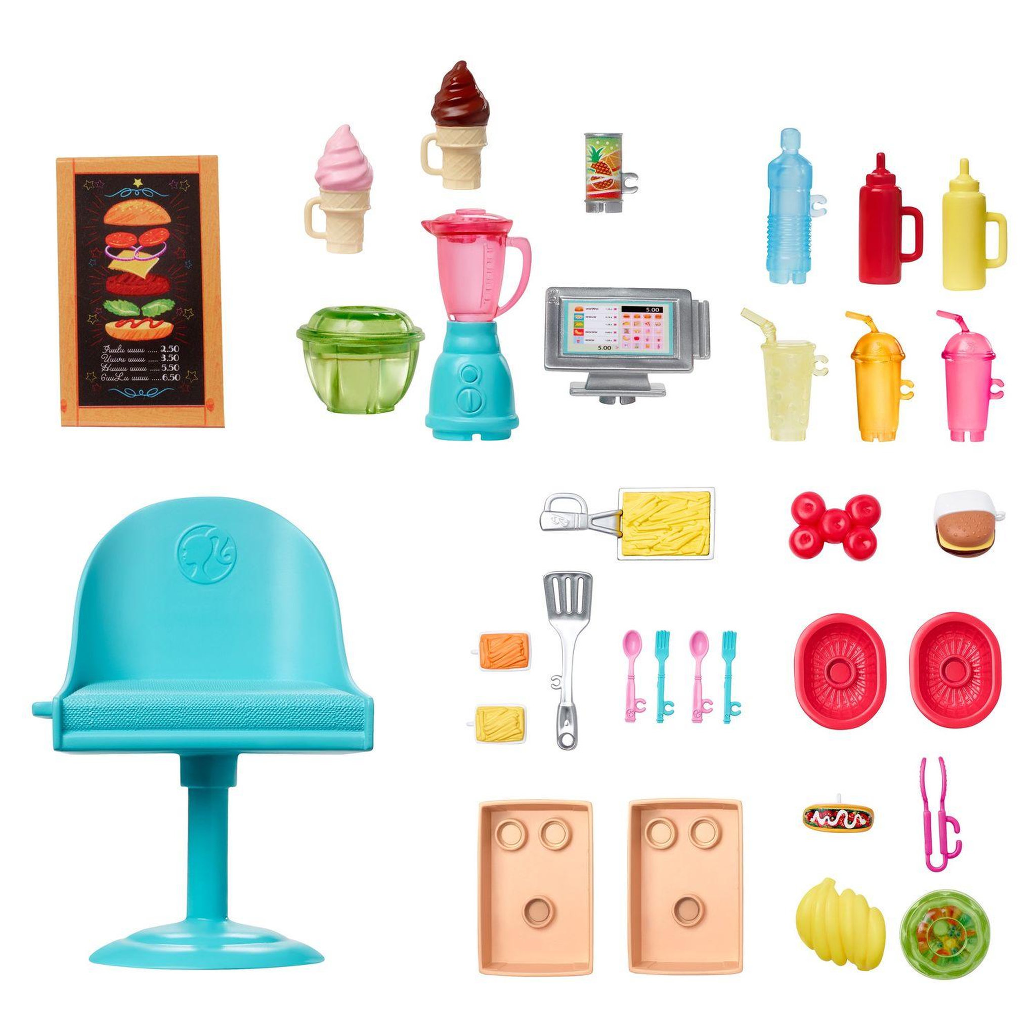 Voir la diapositive 5 : BARBIE Le food truck de Barbie