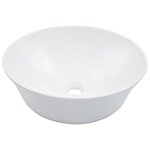 VIDAXL Lavabo 41x12,5 cm Ceramique Blanc