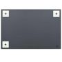 Voir la diapositive 5 : VIDAXL Miroir mural 60 x 40 cm Rectangulaire Verre