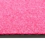 Voir la diapositive 5 : VIDAXL Paillasson lavable Rose 60x180 cm