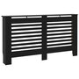 Voir la diapositive 2 : VIDAXL Cache-radiateur noir 152x19x81,5 cm MDF