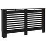 Voir la diapositive 2 : VIDAXL Cache-radiateur noir 152x19x81,5 cm MDF