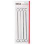 Voir la diapositive 2 : NEKA Lot de 8 Piques à Brochettes  Neka  27cm Argent